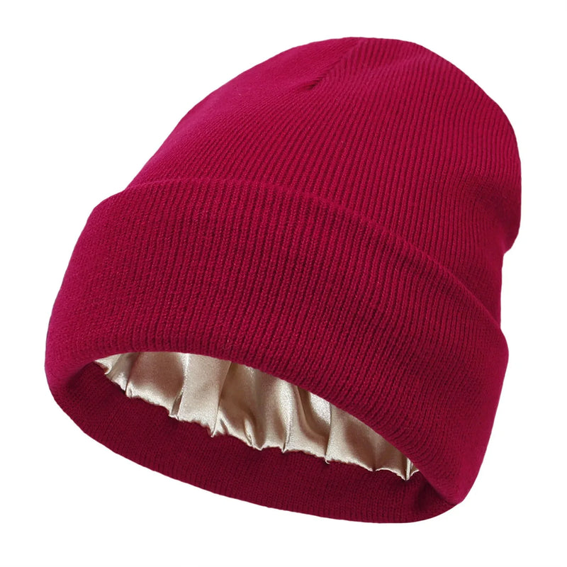 Gorro Unissex com Forro de Cetim Duplo Conforto – WinterSilk™
