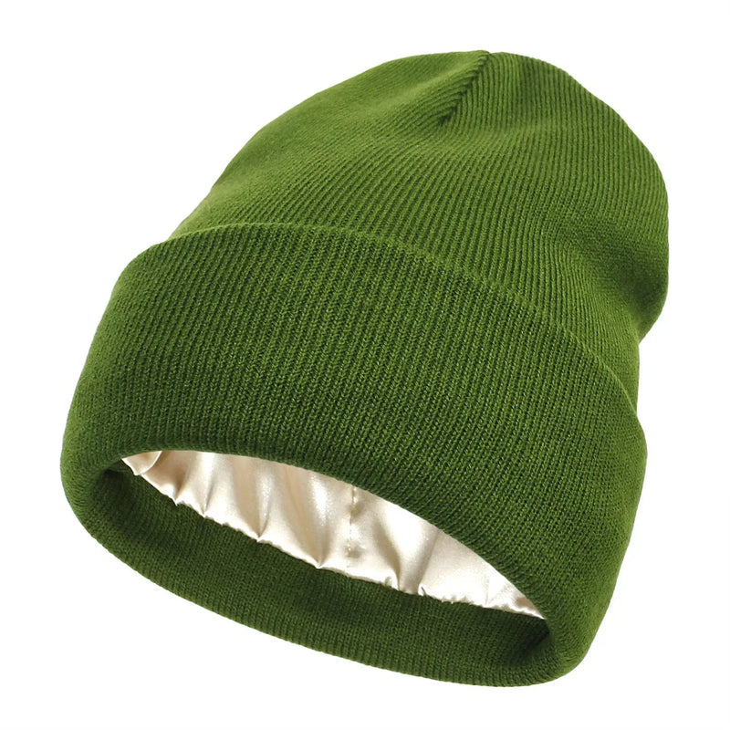 Gorro Unissex com Forro de Cetim Duplo Conforto – WinterSilk™