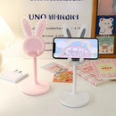 Suporte de Mesa Rabbit – Fofo, Ajustável e Funcional para Celular e Tablet