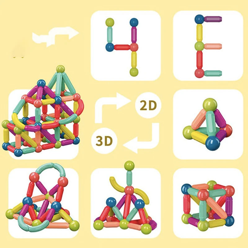 Blocos de Construção Magnéticos
