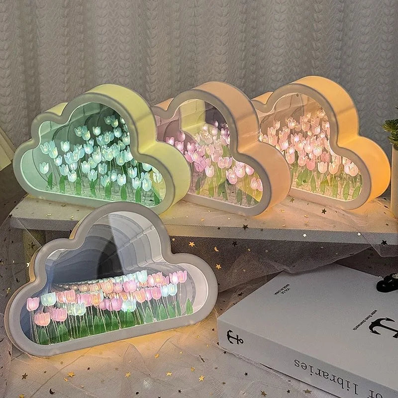 Luminária Noturna LED Tulipa