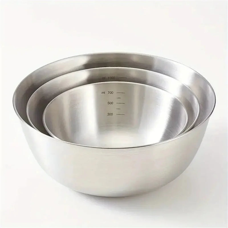 Conjunto Premium de Bowls de Inox