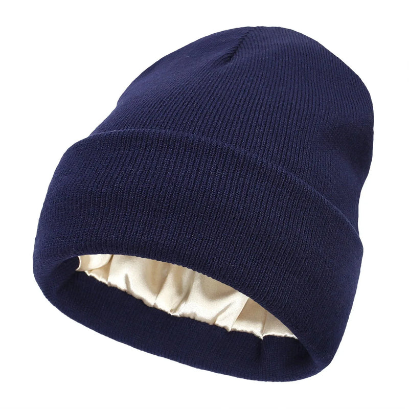 Gorro Unissex com Forro de Cetim Duplo Conforto – WinterSilk™