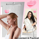 Coletor de Cabelos de Chuveiro em Silicone em Formato de Coração