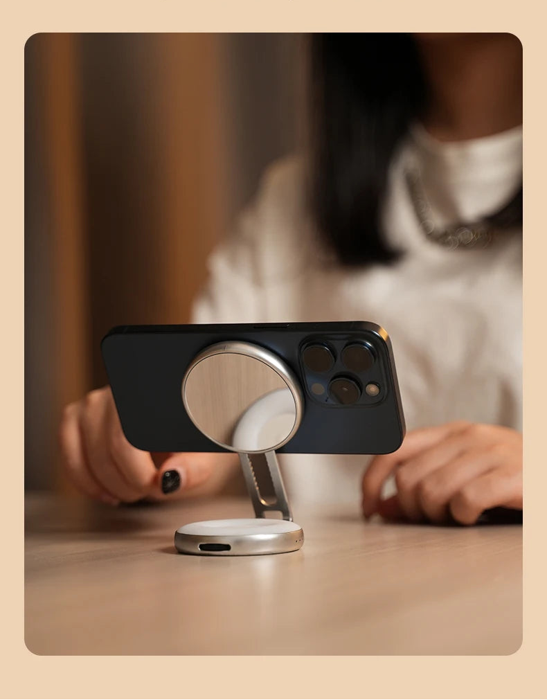 Mini Luz de Preenchimento Magnética para Smartphone