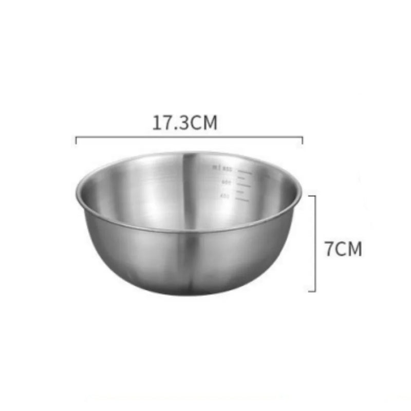 Conjunto Premium de Bowls de Inox