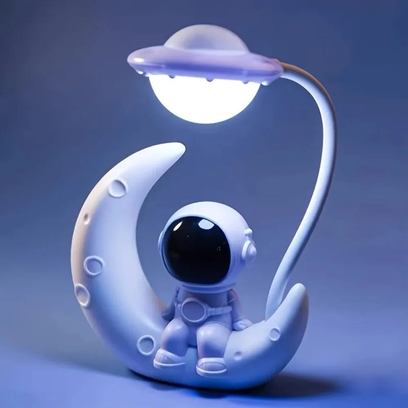 Luminária Astronauta Lua LED – CosmoLight