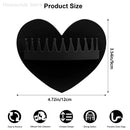 Coletor de Cabelos de Chuveiro em Silicone em Formato de Coração