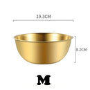 Conjunto Premium de Bowls de Inox
