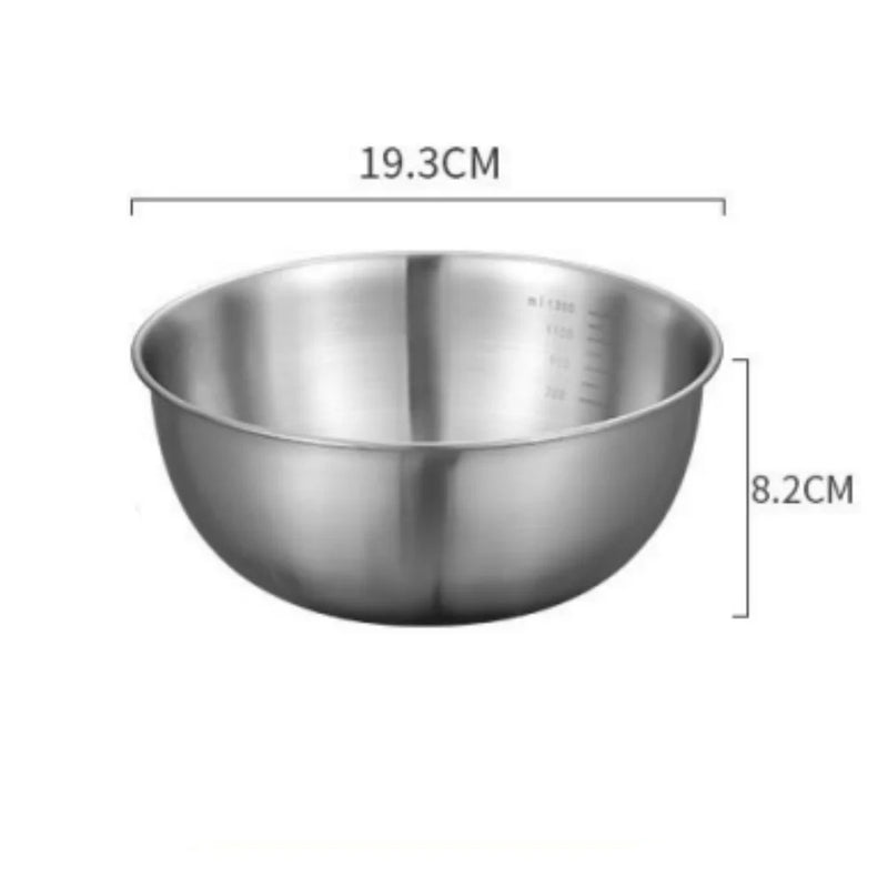 Conjunto Premium de Bowls de Inox