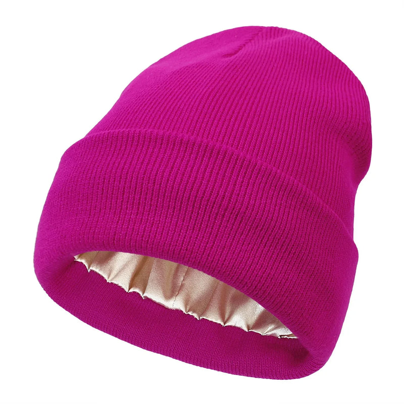 Gorro Unissex com Forro de Cetim Duplo Conforto – WinterSilk™