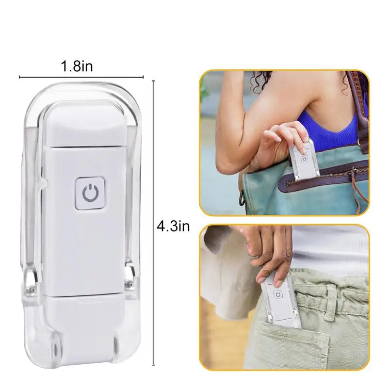 Luminária Portátil Recarregável para Leitura – Flexível, LED e Compacta