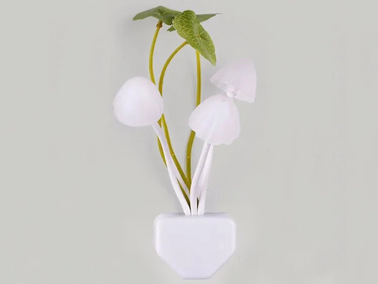 Luminária Noturna LED Cogumelo com Sensor de Luz - MagicShroom Light