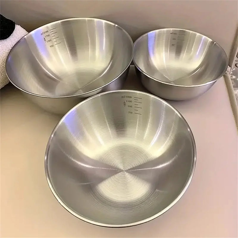Conjunto Premium de Bowls de Inox