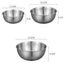 Conjunto Premium de Bowls de Inox