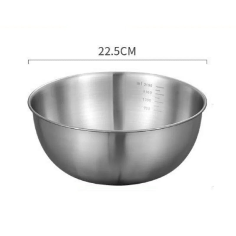 Conjunto Premium de Bowls de Inox