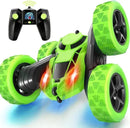 Carro Dublê RC 2.4GHz – Dupla Face, Rodas Giratórias 360°, Drift Off-Road Controle Remoto